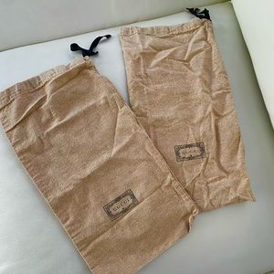 ♣️ 2 GUCCI LINEN DUST BAGS ♠️